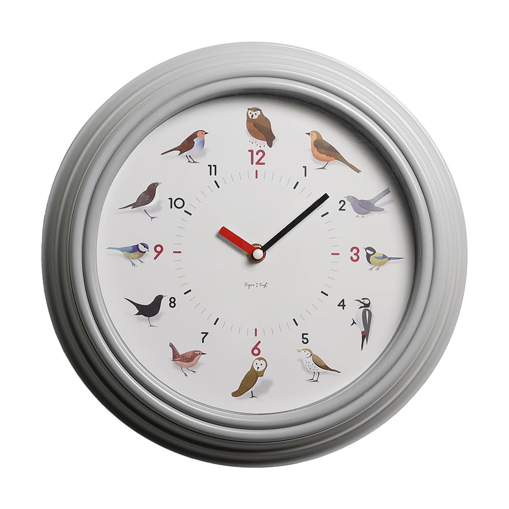 

Animal and bird sound alarm clock, wall clock, TICKY TACKY CLOCK (BIRD) #25689