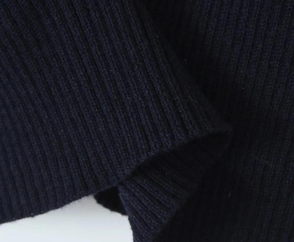 Spring 2025 Women's Age-Reducing Doll Collar Cable Knit Sweater