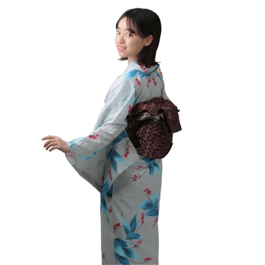 [Le coeur] Women's Yukata, Free Size, Delicate Lily of the Valley