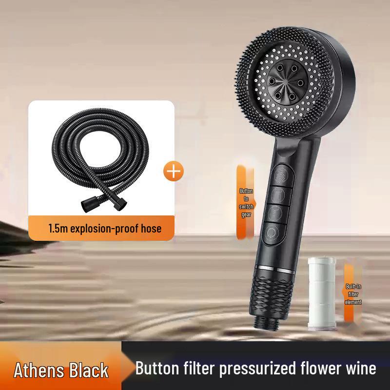Love Rain Pressurized Handheld Shower Head Filter
