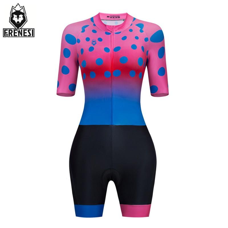 FRENESI Unisex Cycling Triathlon Suit Short