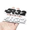 EFG1 1pcs Car Metal Logo Badge Emblem Decal Car Sticker For VW R32 4 motion Golf Beetle CC EOS GTI Motion Tiguan Passat Jetta GTD MK4
