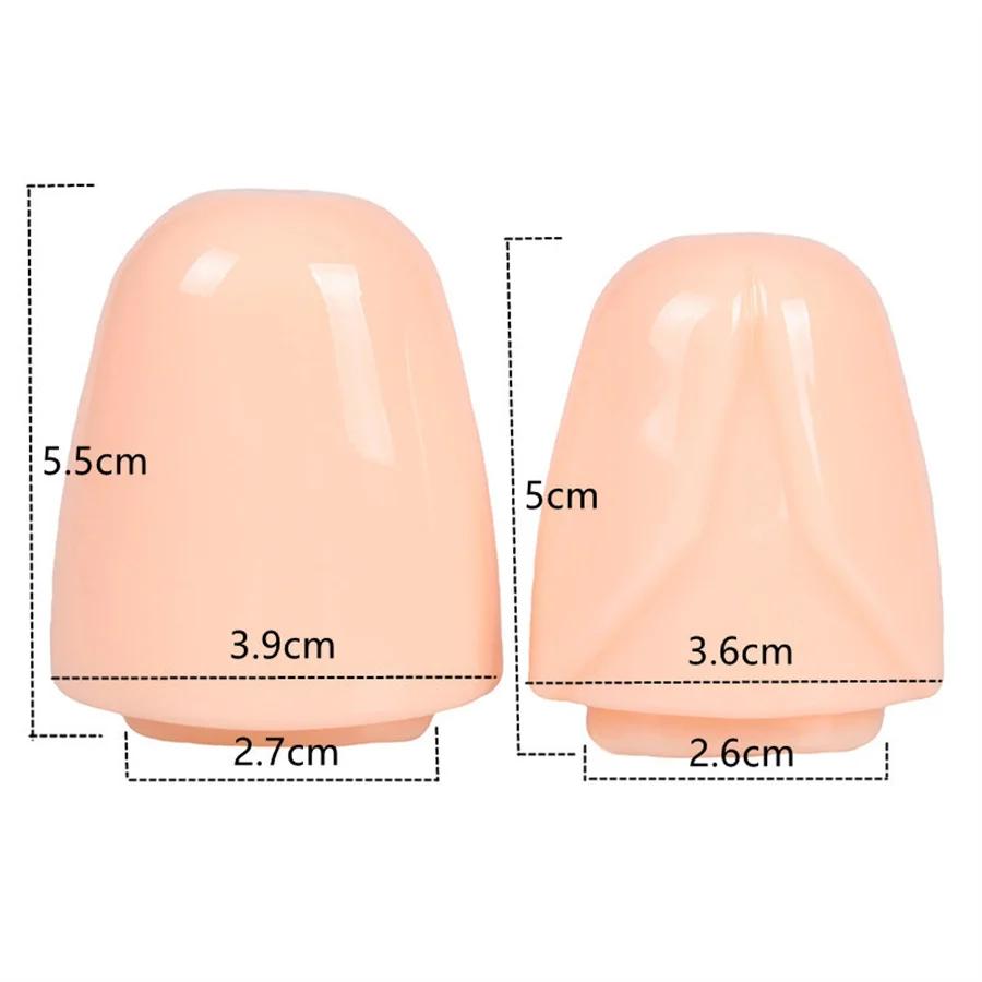 Male Glans Sleeve Protector Penis Stretcher Enlarger Erection Foreskin Hinder Extender Dick Enlargement Adult Sex Product Toys