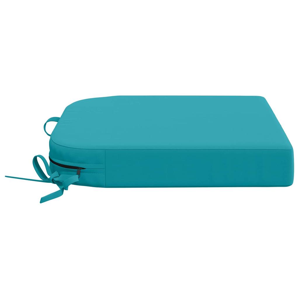 1 piece Seat Cushion SOEST 100percent  Polyester Turquoise