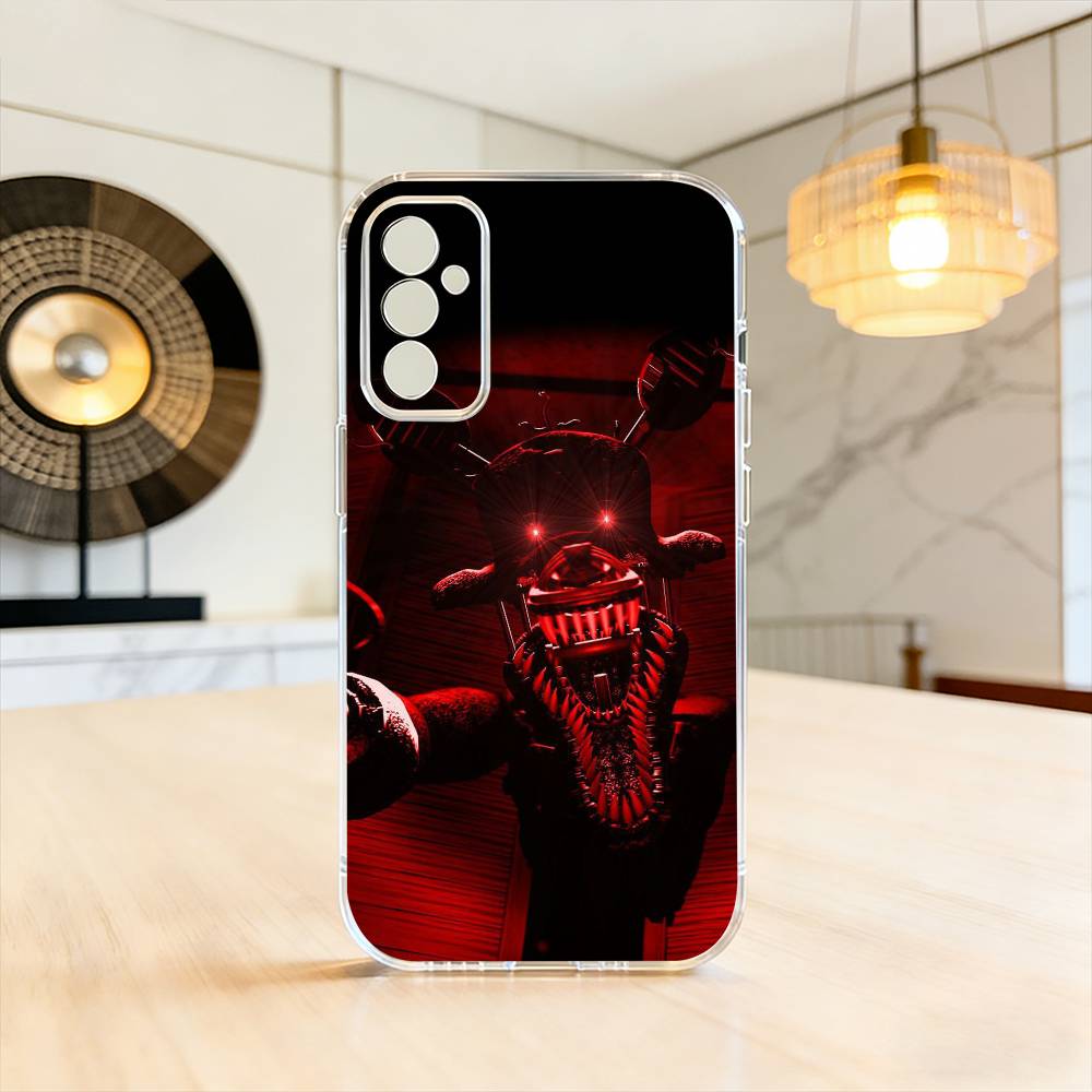 F-Five N-Nights at Freddy's FNAF Handyhülle Transparentes Silikon Weich Für SamsungA10,12,20,21S,30,31,40,50,51,52,70,71