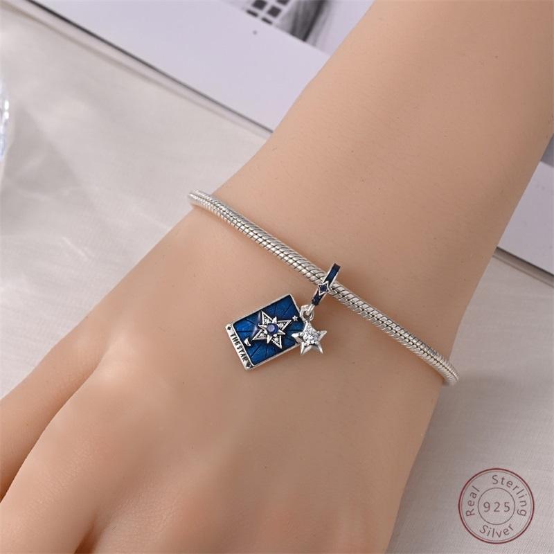 100% Copper Tarot Stars Shiny Zirconia Beads 3Mm Diy Holiday Exquisite Jewelry Gift Making