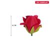 7pcs 6CM Silk Rose Heads Vintage Artificial Flowers Wedding DIY Wreath Garland Accessories DIY Gifts Box Scrapbooks Decor