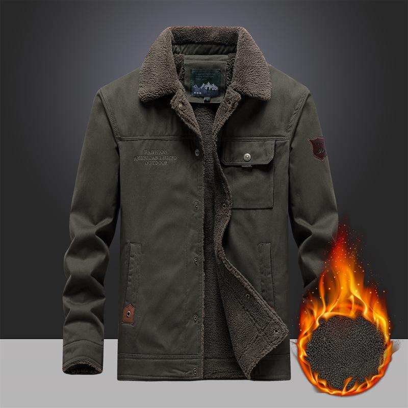 New Outdoor Men's Jackets Shorts Coats New Casual Jackets Men's Multi-Pocket Tops Men