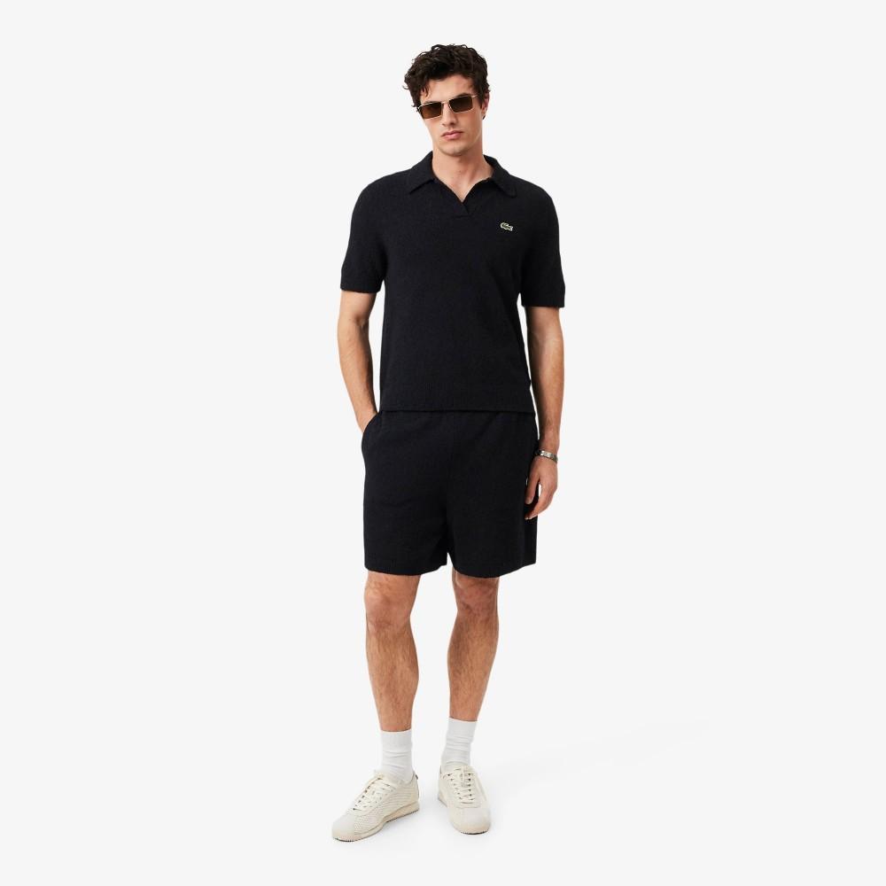 [lacoste] Men s Relaxed Fit Organic Cotton Shorts GH0799-56G350 3
