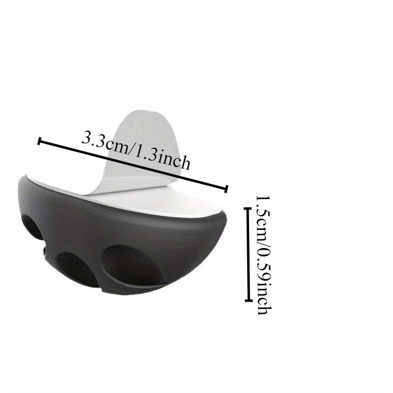 1/6PCS Desktop simple wire winder wire organizer USB cable fixer mouse clamp sorter