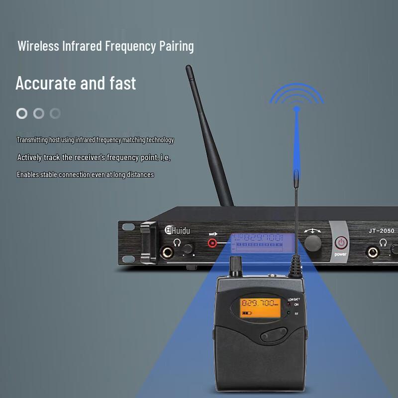 HuiDu JT-2050 Professional Wireless In-Ear Monitor System (CN version)