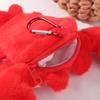 PP Cotton Ocean Animal Coin Purse Lobster Animal Bag Pendant Soft Plush Doll Keychain  Card Bag