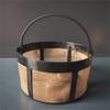 Coffee Filter 12 Cup with Stainless Steel Mesh Replacement Basket Espresso Filter Screen Kitchen Accessory