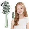 Relaxing Scalp Massager Kids Vented Hair Brush with Ergonomic Handle, Blow Fast Drying Soft Bristle Hairbrush Massage Brush, Detangling for Long Thick