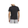 Adidas Logo Embroidered Print Crew Neck Short Sleeve T-Shirt Men Tops Black HS2533