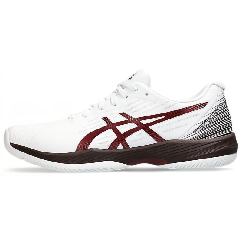 ASICS Solution Swift Ff  White Antique Red  Sneakers 1041A298-103 42.5