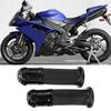 Motorcycle Non Slip Handlebar Hand Grips Modification Accessory 22mm(Black )