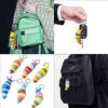 1pc Mini Slug Fidget Toy with Keychain,Cute Caterpillar Shape Stress Reliever Office Desk Toy Sensory Toy for Kids and Adults