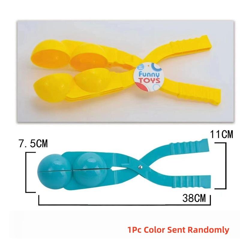 

1 шт. Зимові щипці-форми для снігу Форма пінгвіна та качки Мультяшний затискач для снігу та піску Формувач сніжок Снігові іграшки Дитяча гра в сніжки A2