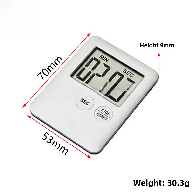Ultra-Thin Kitchen Electronic Stopwatch Countdown Timer