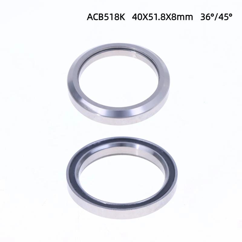 

Acb518K 40*51.8*8 36°/45° Headset Bearing Part Bicycle Steering Systems Mh-P28K, K518Kh8, Mr127, Mr110, Th-073 one size