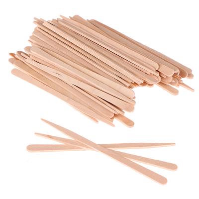 Waxed Wood Shovel Tongue Depressor Beauty Hair Removal Tool