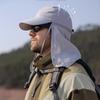 Mesh Sun-cream Bucket Hat Face Mask Summer Cover Face Cap Fashion Outdoor Fishing Cap  Hiking