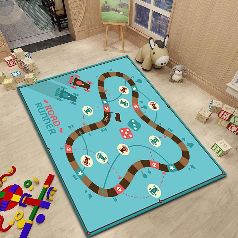 

Коврик с рисунком игры «Змеи и Лестницы» Ковры для Спальни Гостиной Коврик Креативный Коврик для Прихожей Ковры для Гардеробной Игровые Коврики Ковер 40cm x 60cm