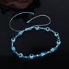Couple Braid Rope Friends Female Bracelet Crystal Bead Bracelet Fashion Jewelry Demon Eye Bracelet