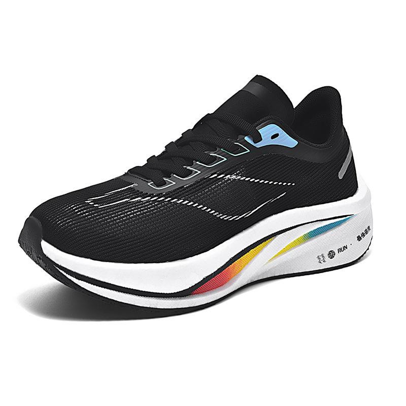 Feidian 4c carbon board ultra-light student junior high school students running shoes men's and women's breathable professional racing shock