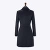 Women's Professional Wool Blend Mid-length Overcoat