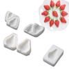 3D Strawberry Design Fruit Mousse Mould Silicone Cake Mold Fondant Cake Decorating Tools Candle Moulds Kitchen Supplies
