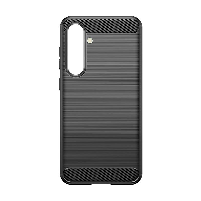 For Samsung Galaxy S24 FE Case Anti-knock Soft Silicone Carbon Fiber Back Cover For Samsung S24 FE Case For Samsung S24 FE Case