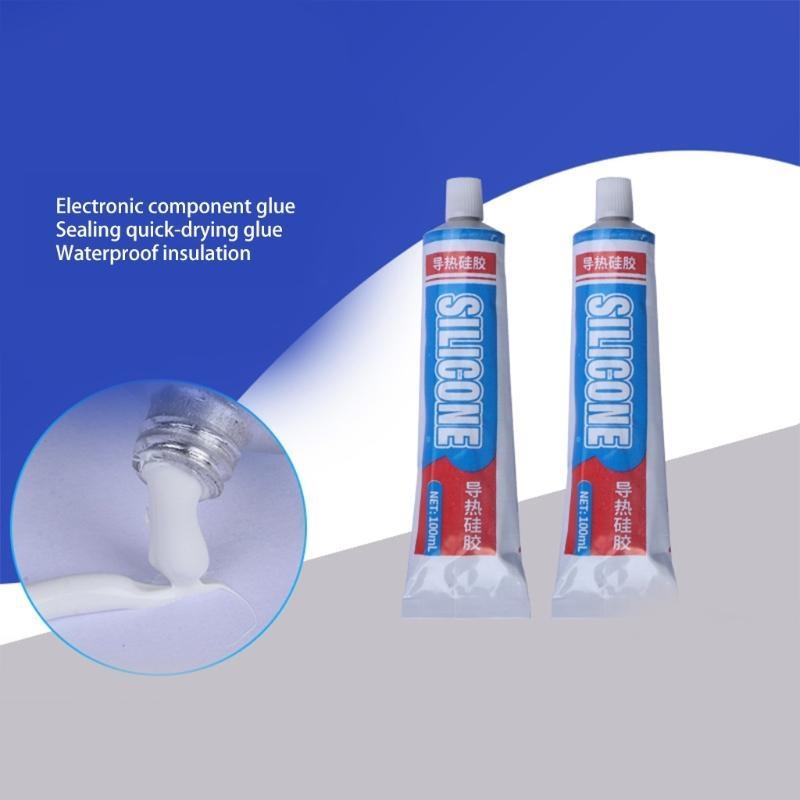 

High Performance Silicone Thermal Plaster Adhesive 1.0 Coefficient Thermal Conductive For LED GPU MOSFET Chips CN