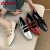 Fashion Fashion Butterfly-Knot  Women Mary Janes Flats Shoes Soft Luxury Casual Female Shallow Footwear Ladies Flats Slip On Shoes