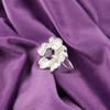Natural Amethyst Gemstone 925 Sterling Silver Wedding Jewelry Ring Gift For Wife CZR-1-1