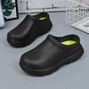 Küchenschuhe Herren Garten Clogs Outdoor Lässig Wasserdicht Regen Restaurant Arbeitsschuhe Ölbeständig Kochschuh