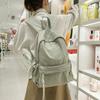 School Bag Female Plaid Fresh and Sweet Girl Heart Backpack Value College Student Class Small Backpack