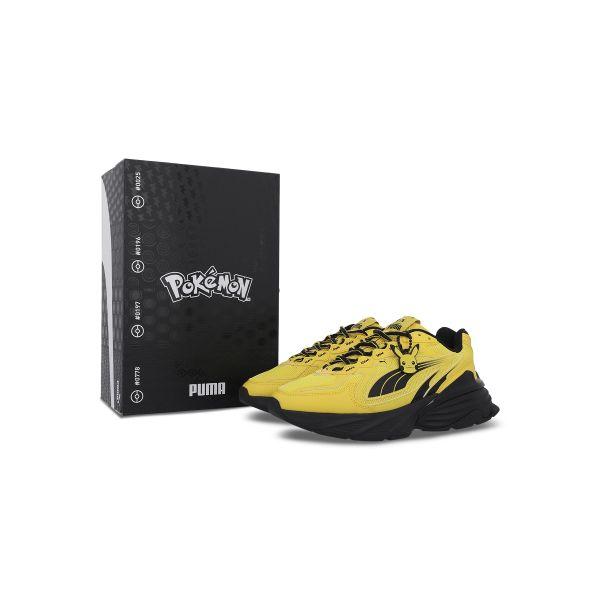 Pokémon x Puma Fade Pikachu Unisex Sneaker Gelb Energizing-Yellow Puma-Schwarz 408105-01