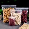 300 Pcs Thick Clear Zip Bags Food Jewelry Vacuum Storage Reclosable Plastic Poly Bags For Kitchen Organization