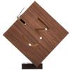 Yamato Kogyo Table Clock Puzzle Stand Type M Walnut YK09-106