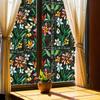 3D Laser Recyclable Window Privacy Film No-glue Window Film Decorative Protection Static Cling Stained Glass Home Sticker