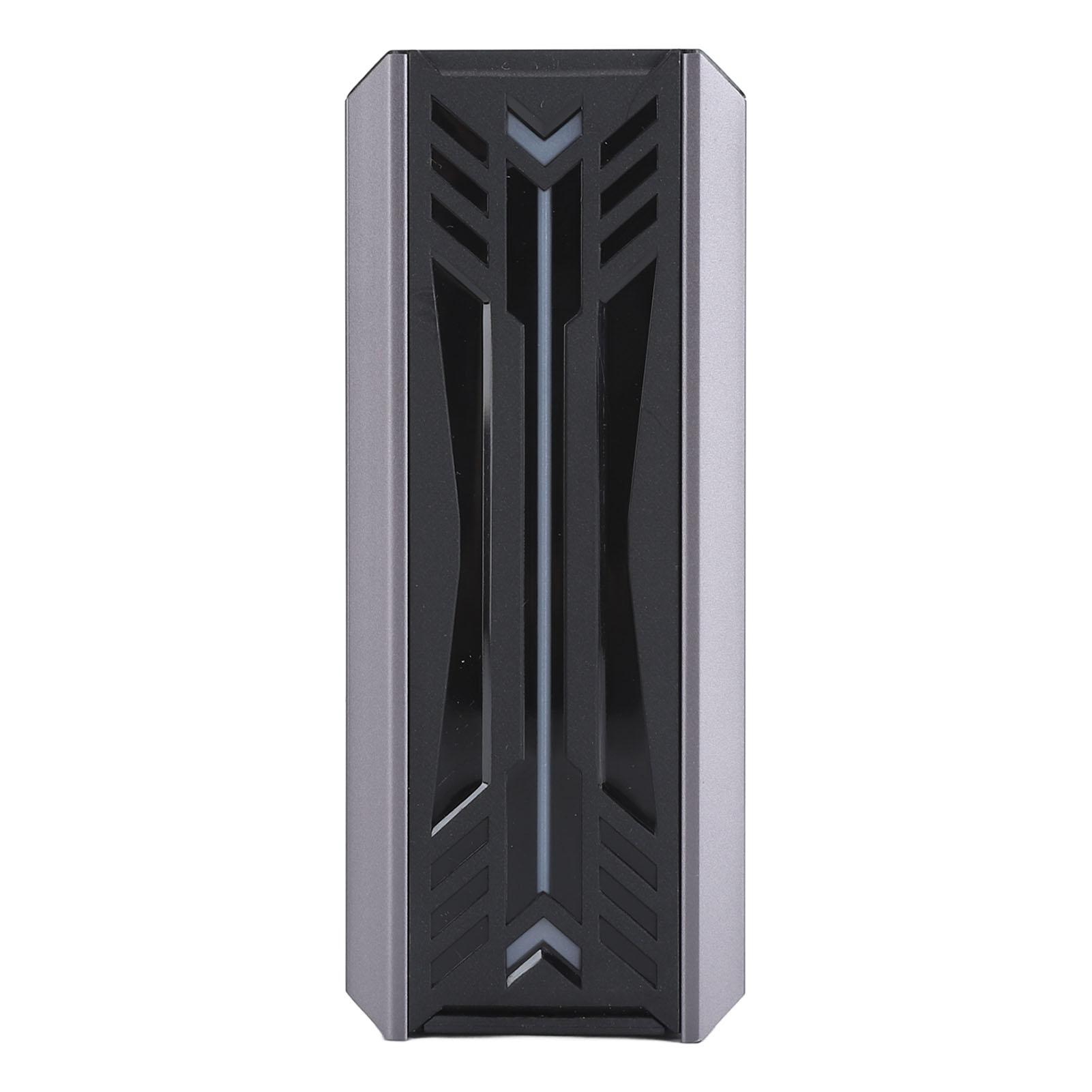 

Корпус M.2 Nvme PCIE NGFF SSD USB3.1 Gen2 10 Гбит/с RGB Type C Портативный корпус SSD с