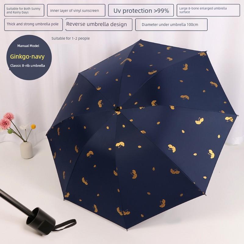 Dual-Purpose Umbrella for Girls, Foldable, Stylish, Compact, Portable, Automatic Sunshade, Sun Protection, Uv Protection, Sun Umbrella