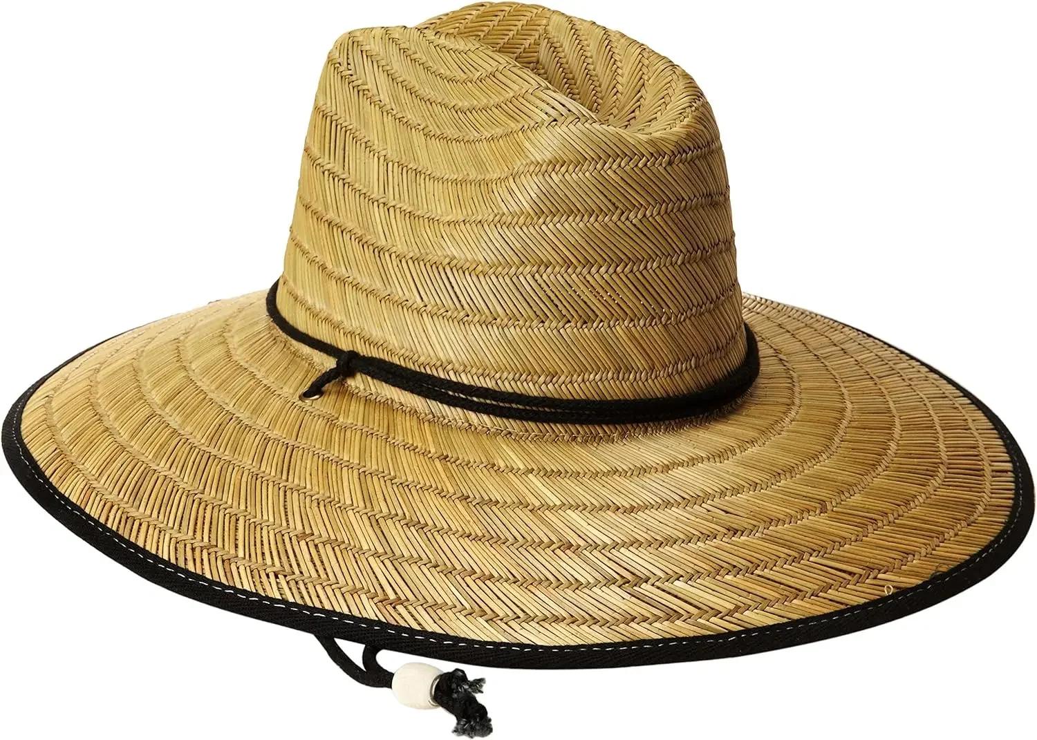Zealous Sole Women's Straw Classic Handmade Panama Hat - Wide Brim Summer Beach Sun Hat For & Men, Lifeguard Style Outdoor Sun Protection 55-58Cm