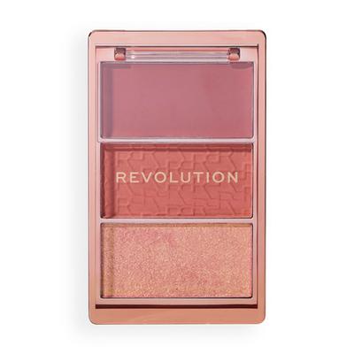Revolution Icon Aura Points Rose Blush Palette