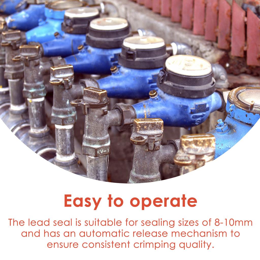 201Pcs Sealing Pliers Set Sealed Beans Sealing Wire Lead Sealing Pliers Calipers For Seal Water Meter Anti-Theft Sealin