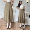 Summer Temperament Pleated Skirt Women's Hip-covering High-waisted Skirt Hip-covering Horse Dress