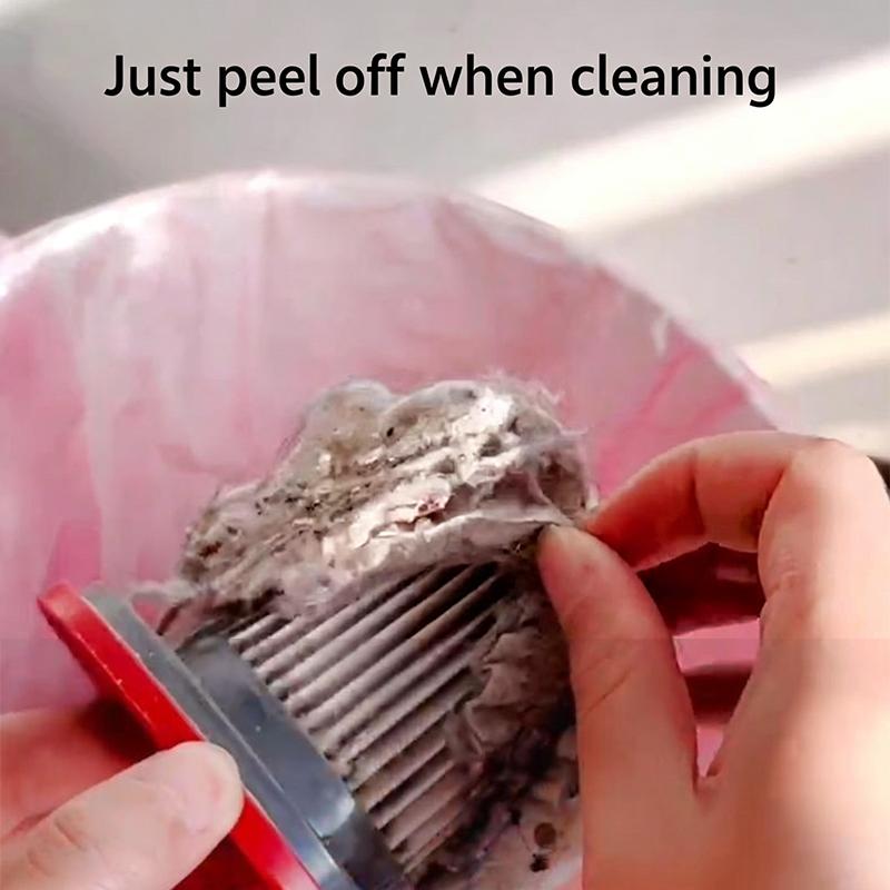 50/100PCS Disposable Elastic Seal Vacuum Filters Non-Woven Dust Bags for Small Handheld Vacuum Cleaner Accessories
