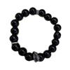 Practical Black Beaded Bracelet Wrist Jewelry Couple String Bracelet for Women Infused with National Style and Graces